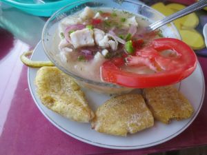 a local dish found in ecuador
