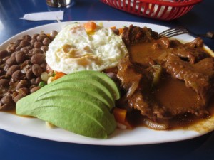 Beef dish, Ecuador